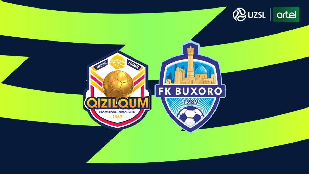Superliga. «Qizilqum» - «Buxoro». Tarkiblar bilan tanishing