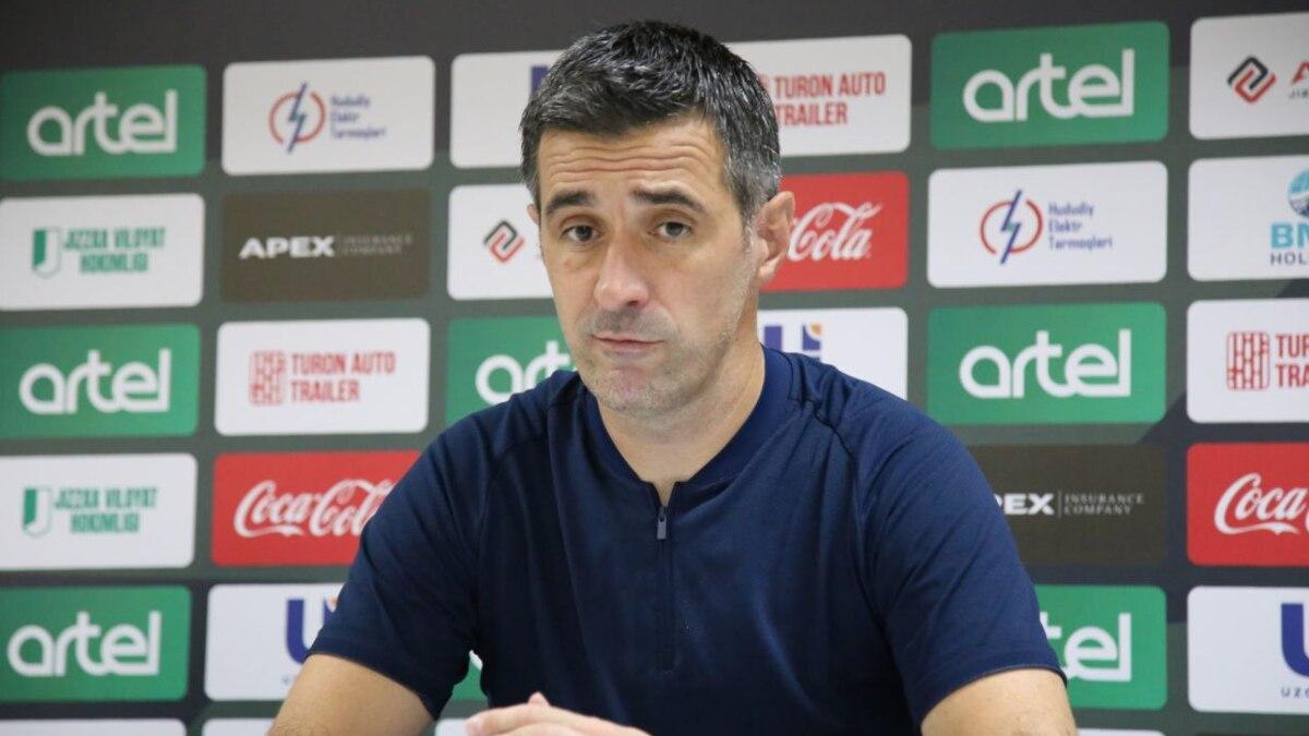 Ivan Boškovich: “Ob-havo ham o‘yinga ta’sirini o‘tkazdi”