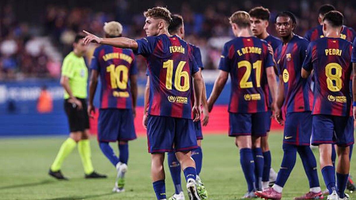 Gamper kubogi. «Barselona» «Komo»ni yirik hisobda mag'lub etdi