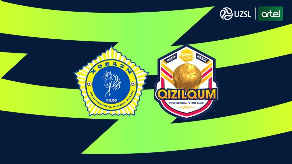 Superliga. «Xorazm» – «Qizilqum». Asosiy tarkiblar ma’lum bo‘ldi