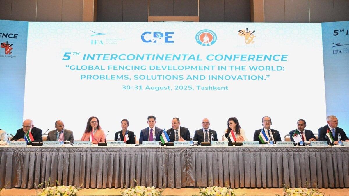 Toshkentda qilichbozlik bo‘yicha xalqaro konferensiya o‘tkazilmoqda
