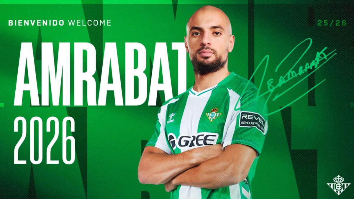 Amrabat faoliyatini La Liga klubida davom ettiradi