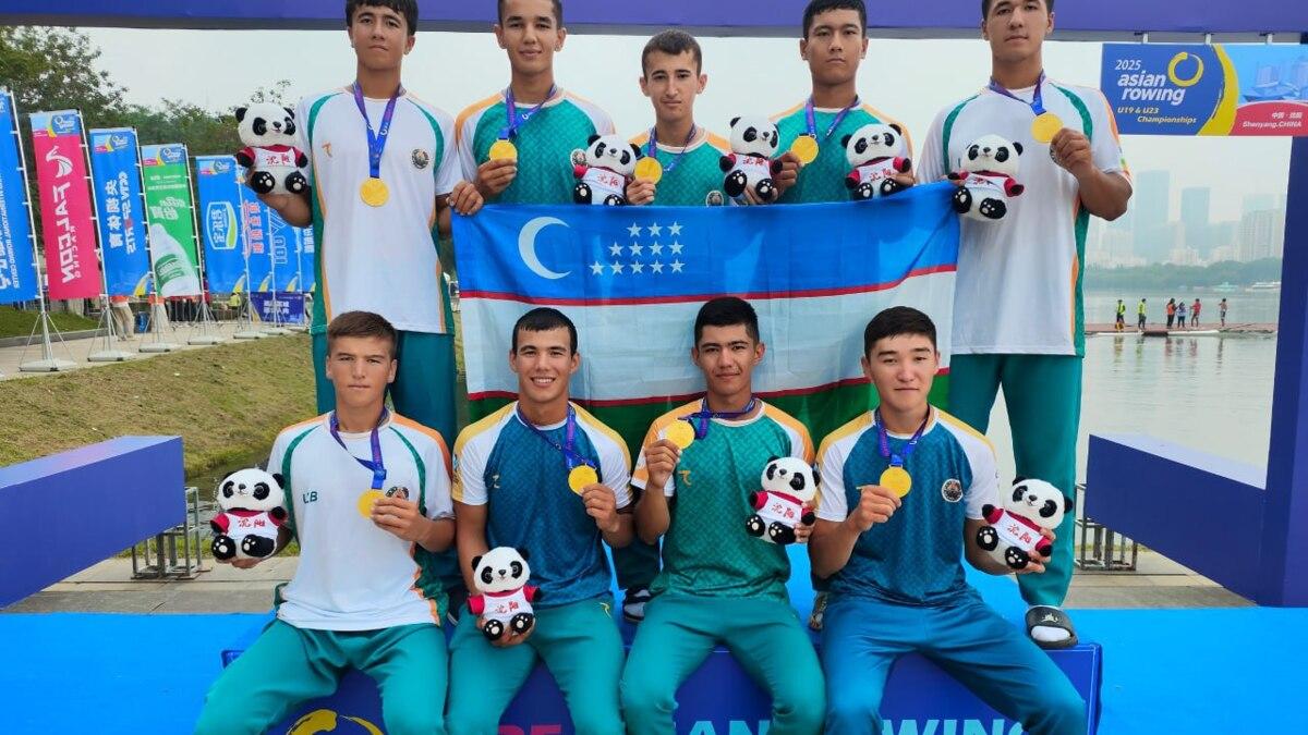O‘zbekistonlik yosh akademik eshkak eshuvchilar Osiyo chempionatida 12 ta medal qo‘lga kiritishdi