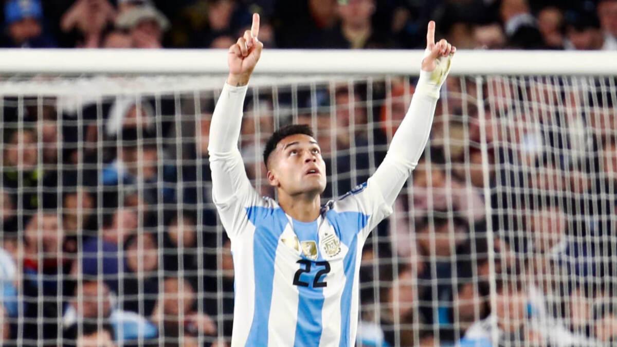 Lautaro Martinez Argentina afsonasini ortda qoldirdi