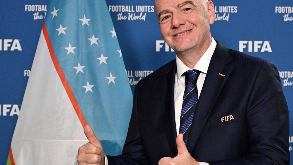 FIFA prezidenti Gianni Infantino O‘zbekistonga tashrif buyuradi