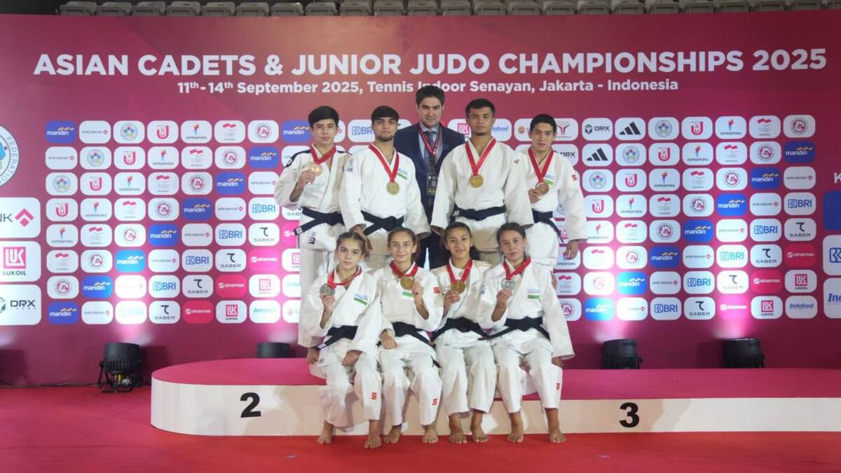 O‘zbekistonlik o‘smir dzyudochilar Osiyo chempionatini 8 ta medal bilan boshlashdi