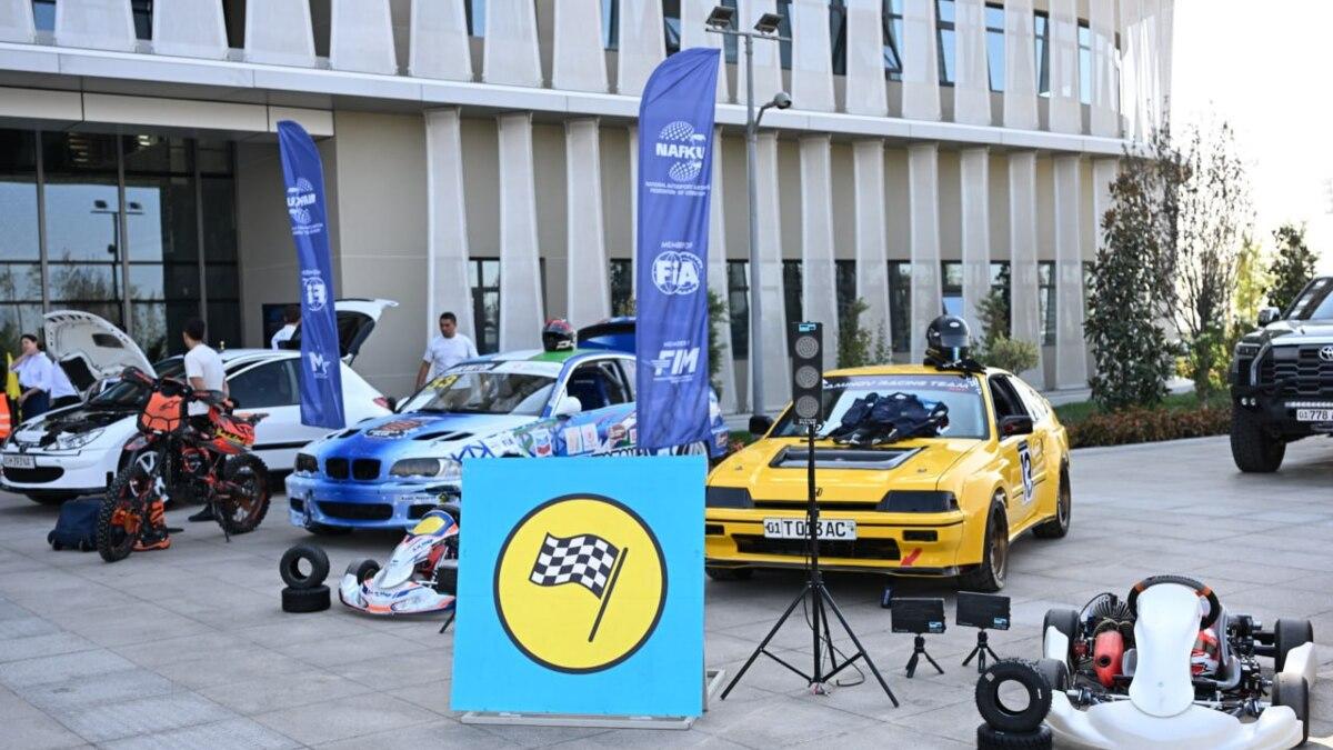 Olimpiya shaharchasida avto va moto sport texnikasi ko'rgazmasi o'tkazildi