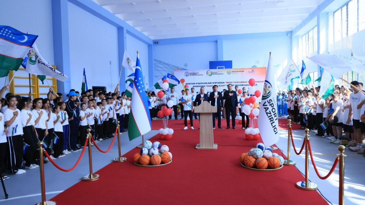 Farg‘onada «Maktab ligasi» sport musobaqalari boshlandi