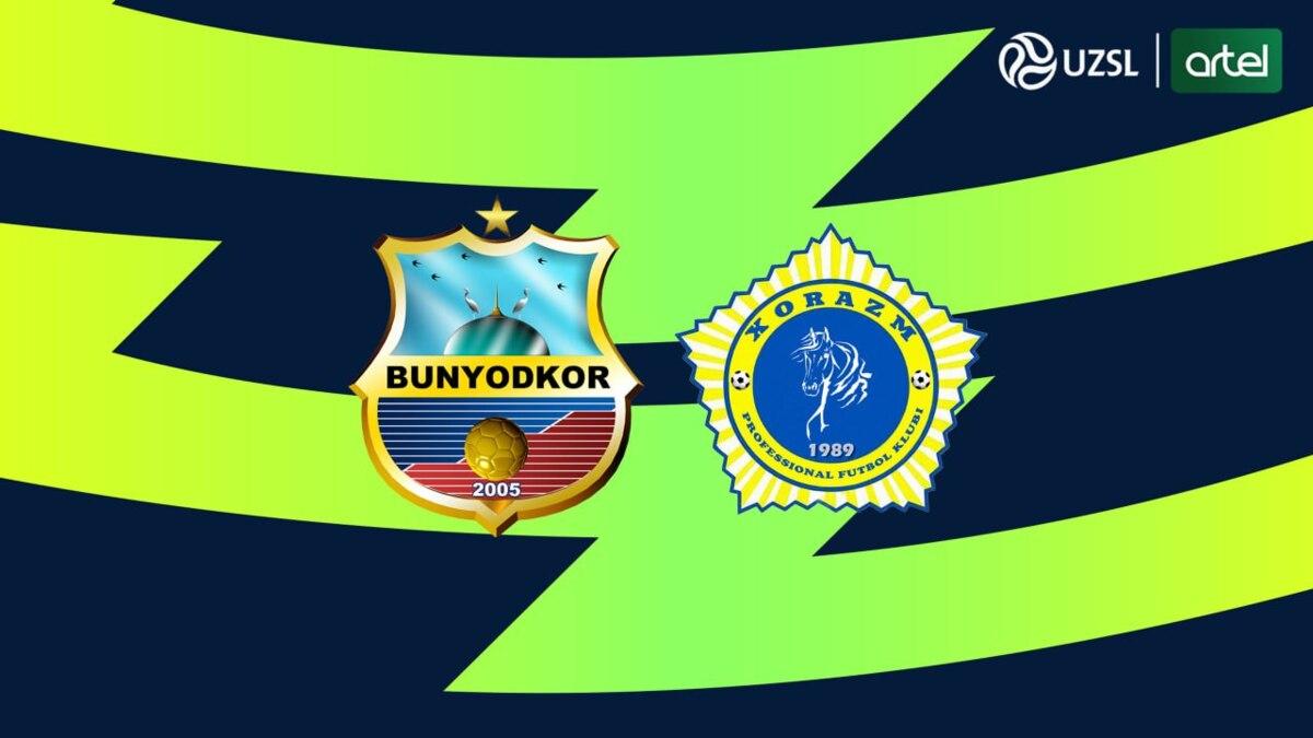 Superliga. «Bunyodkor» — «Xorazm». Asosiy tarkiblar
