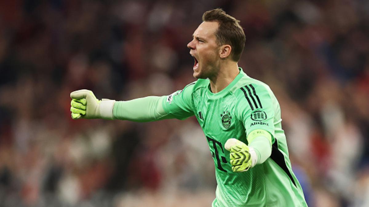 Noyer Bavariyaning Chempionlar ligasidagi eng keksa futbolchisiga aylandi