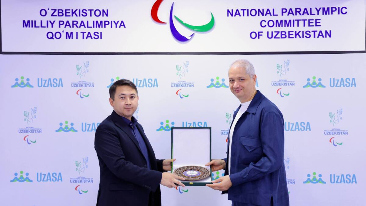 Ozarbayjon Milliy Paralimpiya qo‘mitasi raisi bilan hamkorlik masalalari muhokama qilindi