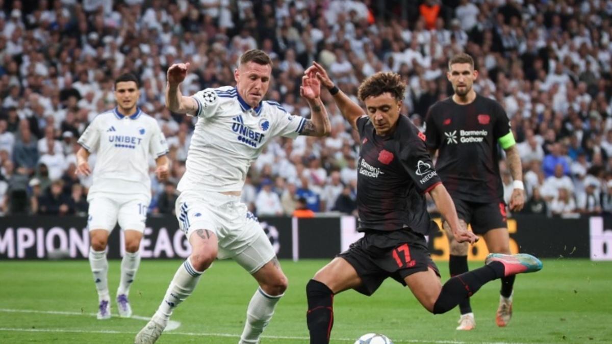 YCHL. «Kopengagen» — «Bayer» 2:2 (video sharh)