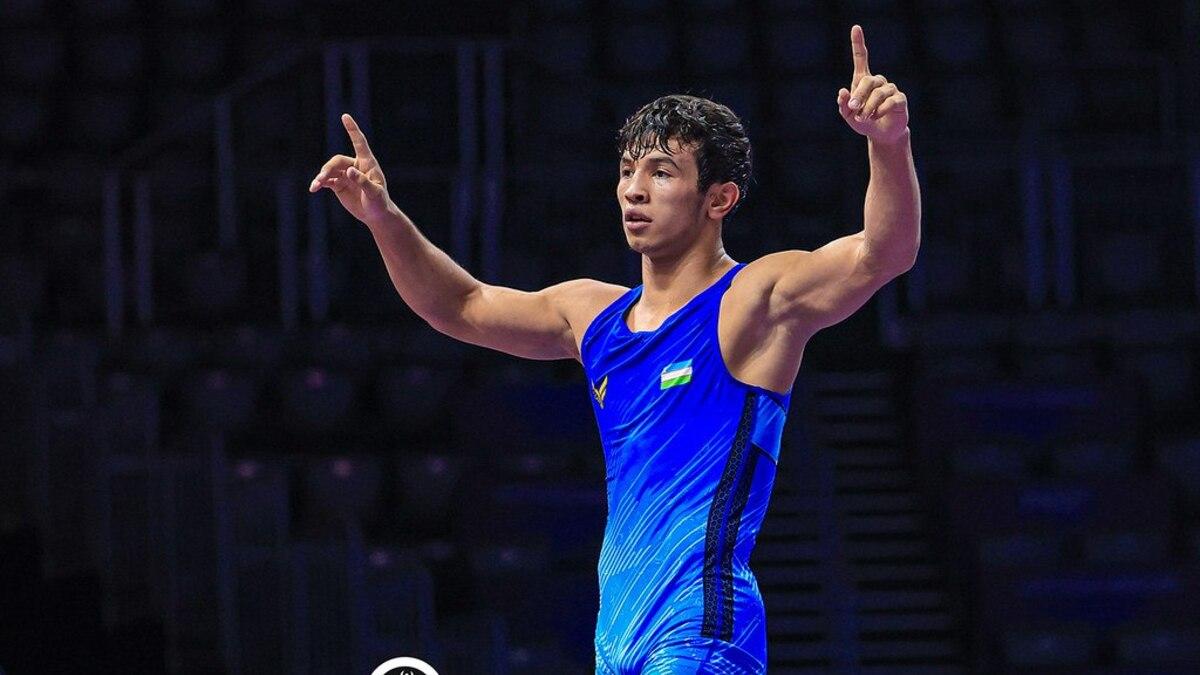 Yunon-rum kurashi. Alisher Gʻaniyev jahon chempionatining kumush medaliga sazovor boʻldi