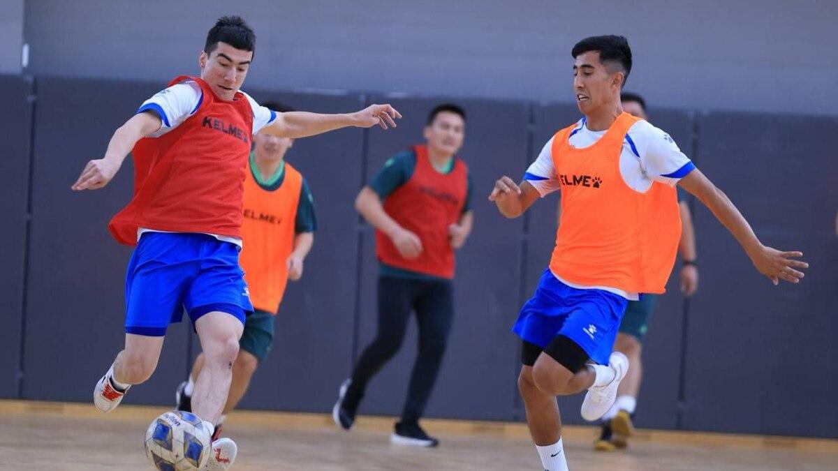 Futzal. Milliy jamoamiz o'yinoldi rasmiy mashg'ulotini o'tkzdi