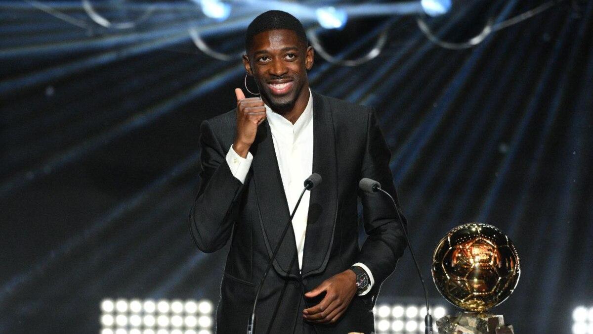Rasman! Usmon Dembele o'tgan mavsumning eng yaxshi futbolchisi!