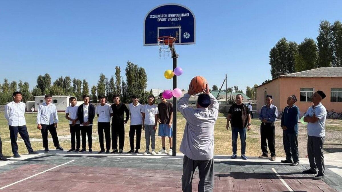 Toshkent viloyatida street vorkout maydonchasining ochilish marosimi o‘tkazildi