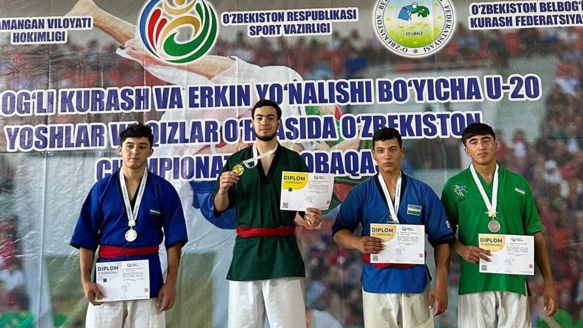 Kurash. Toshkent shahar jamoasi O'zbekiston chempionatida medallarni qo'lga kiritishdi
