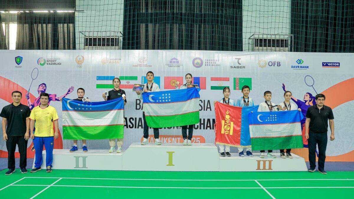 Yosh badmintonchilarimiz Markaziy Osiyo chempionatida 19 ta medal jamgʻarishdi