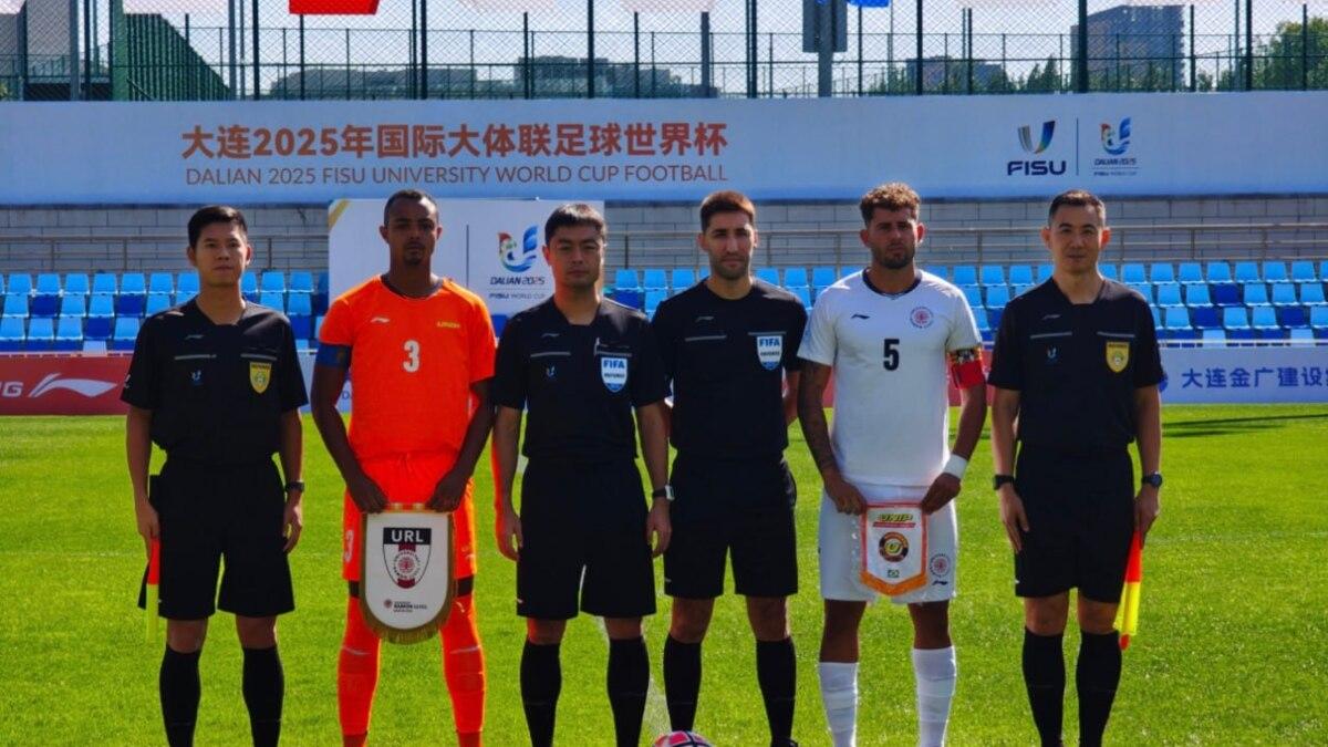  Firdavs Norsafarov universitetlar o‘rtasidagi Jahon chempionati yarim final uchrashuvini boshqarib bordi
