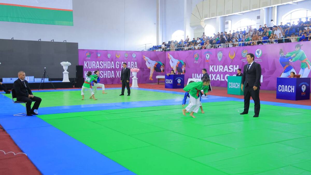 Namanganda Kurash bo‘yicha U13 O‘zbekiston chempionati qizg‘in davom etmoqda