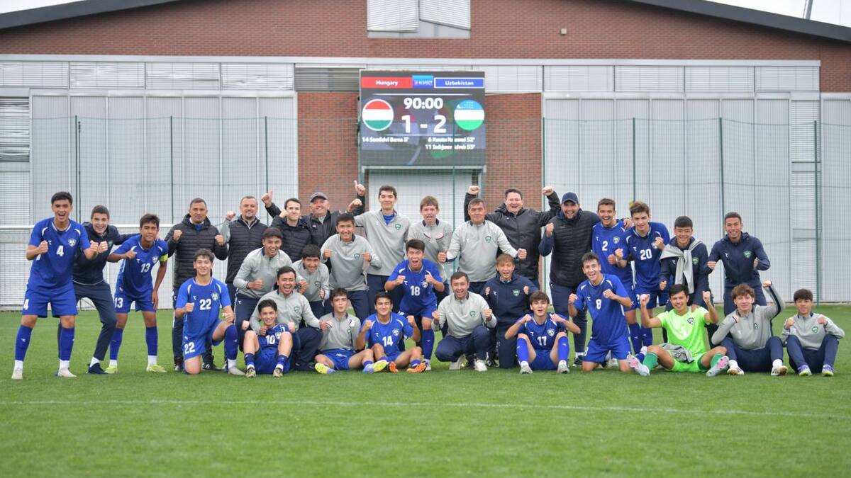 O‘zbekiston U-16 terma jamoasi sentabr oyidagi yig‘inni yakunladi