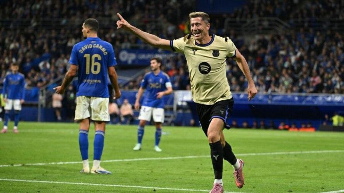 La Liga. «Barselona» safarda «Oviedo»ni mag'lub etdi