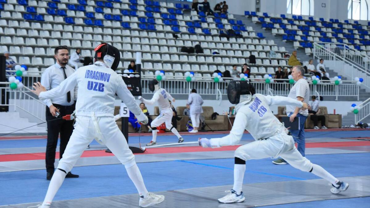 Qilichbozlik. Rapira bo'yicha Toshkent jamoalari 1 va 3-o'rinni egalladi