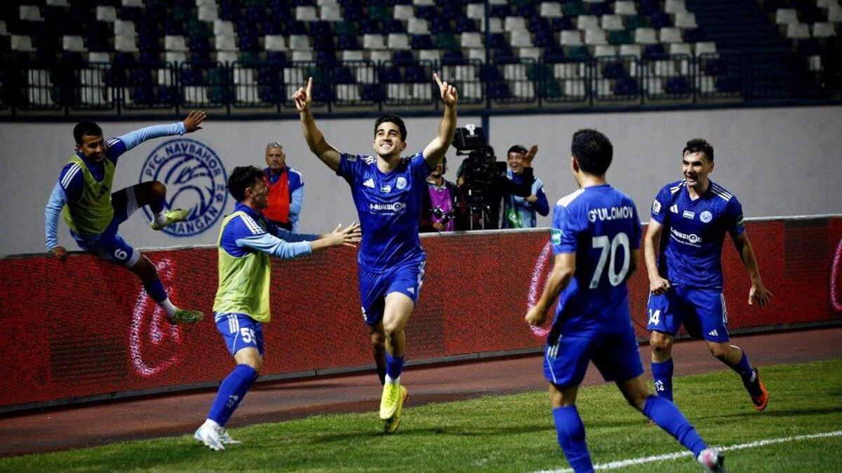 Superliga. «Navbahor» «Qizilqum»ni mag'lub etib, g'alabasiz seriyasiga barham berdi