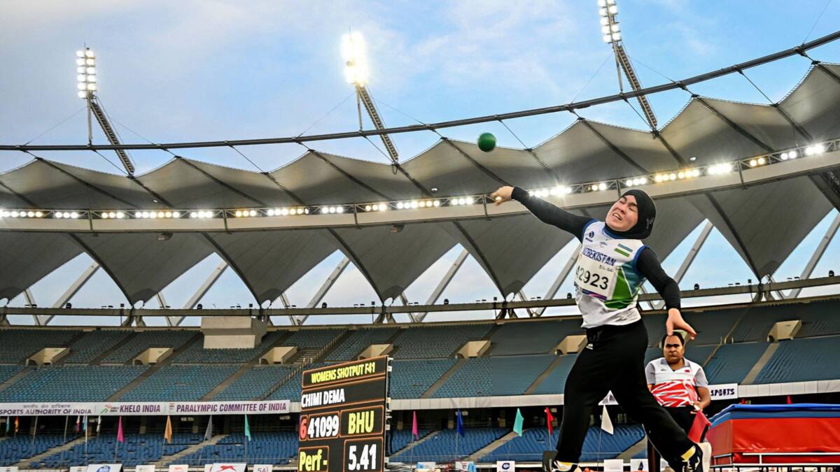Para yengil atletika. Kubaro Hakimova uch karra Jahon chempionati sovrindori