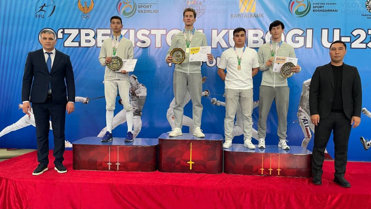 Qilichbozlik. Farg‘onada o’tayotgan  U-23 O’zbekiston Kubogining rapira bo’yicha g’olblari anilqlandi