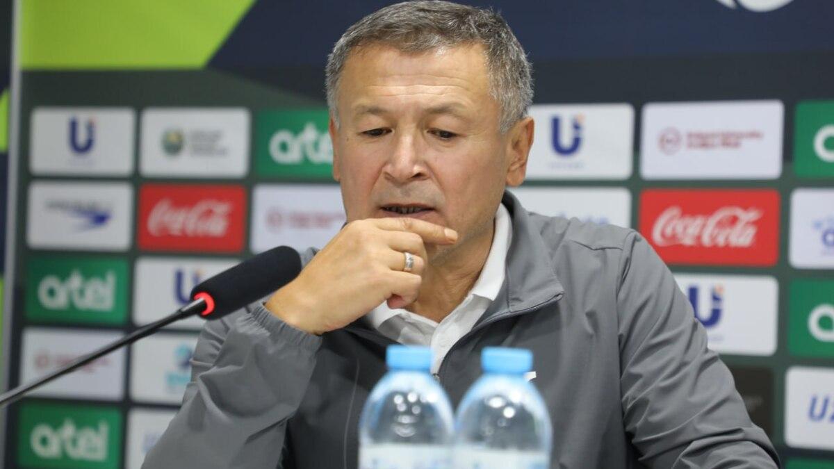 Mirjalol Qosimov: Birinchi bo'limda o'tkazib yuborgan golimiz ofsaydmi, ofsayd emasmidi, shubha tug'diryapti