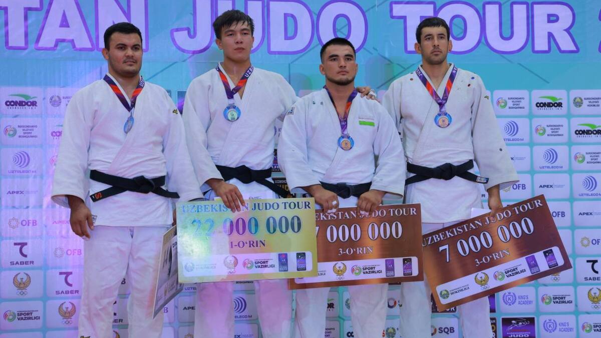«Uzbekistan Judo Tour» Termiz bosqichi g'oliblari taqdirlandi