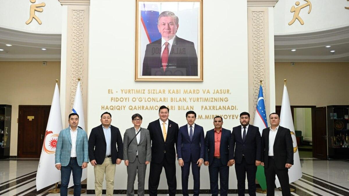 Jahon sumo afsonasi O'zbekistonga tashrif buyurdi