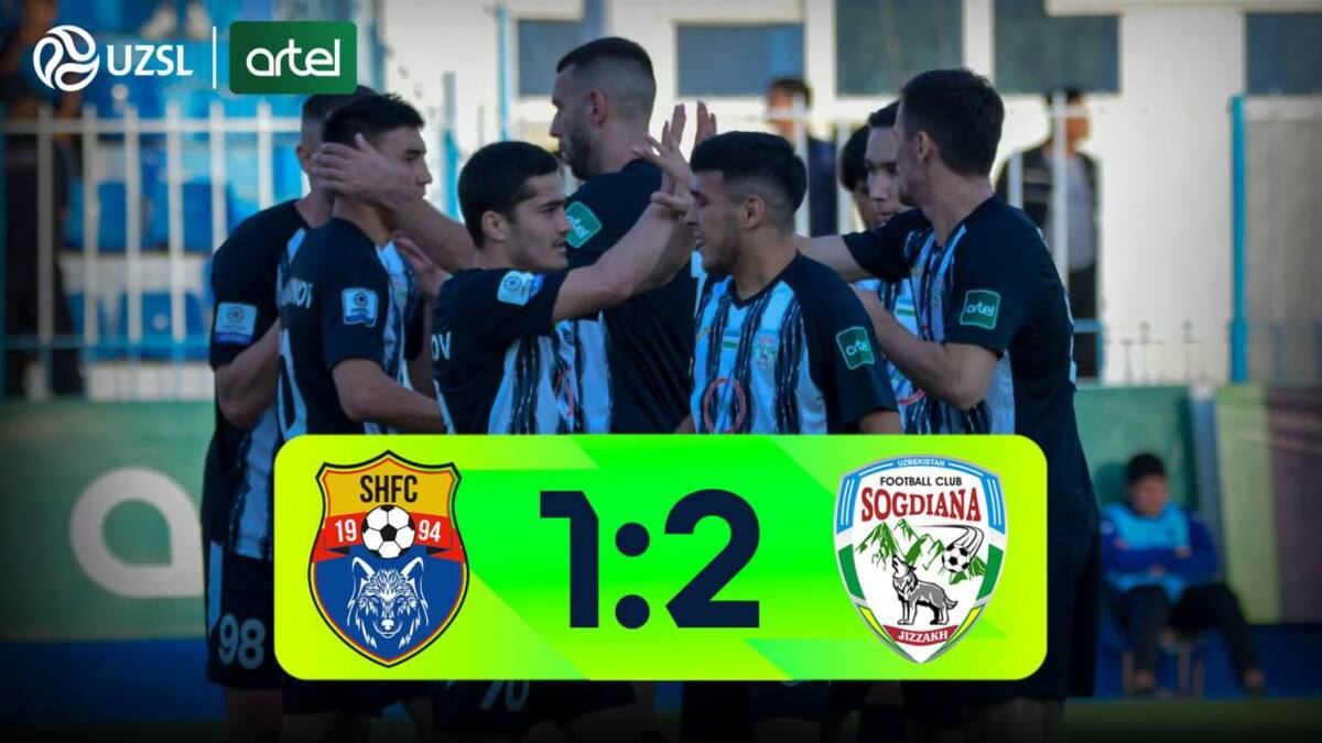 Superliga. "Sho‘rtan" - "So‘g‘diyona" - 1:2 (video sharh)
