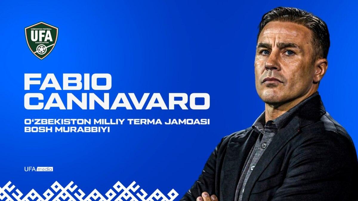 Fabio Cannavaro — O‘zbekiston milliy terma jamoasi bosh murabbiyi