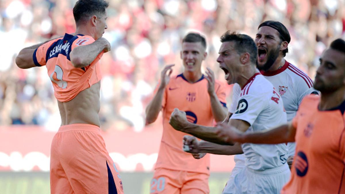 La liga. Sevilya o'z uyida Barselonani yanchib tashladi