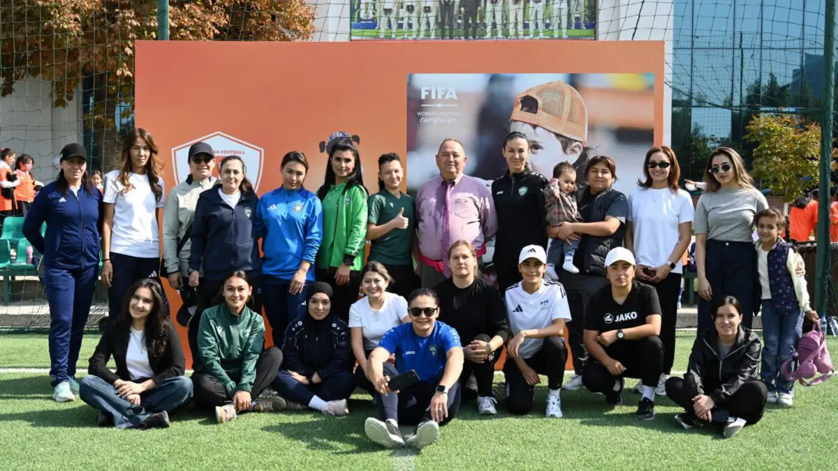 10-oktyabr kuni O‘zbekiston futbol assotsiatsiyasida ayollar futbolini rivojlantirishga bag‘ishlangan maxsus tadbirlar bo‘lib o‘tdi