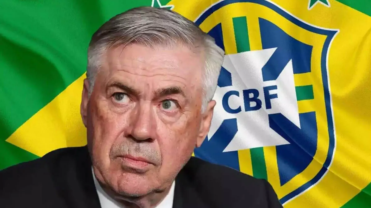 Braziliya Anchelottiga yangi shartnoma taklif qilmoqda