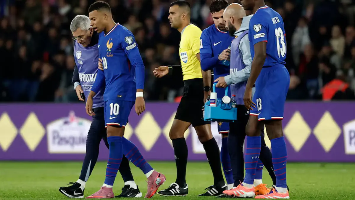 Mbappe jarohati sababli Islandiyaga qarshi o‘yinni o‘tkazib yuboradi