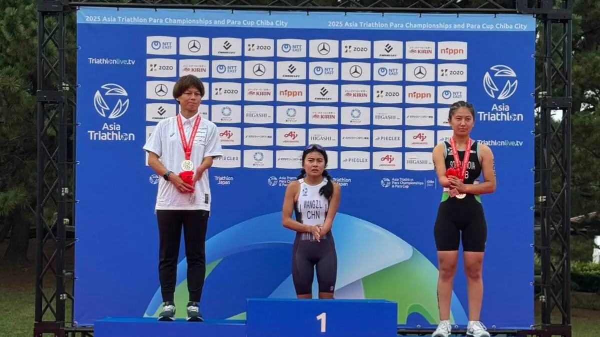 Para triatlon bo‘yicha Osiyo chempionatida ikkita medal qo‘lga kiritildi