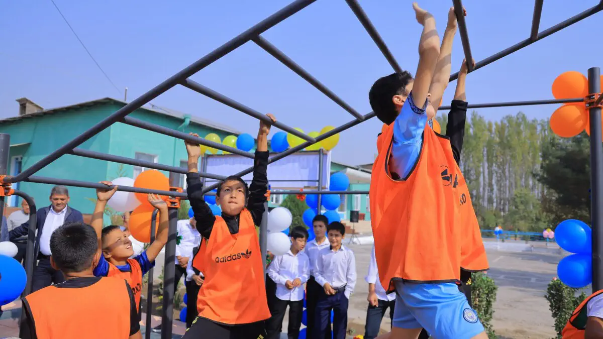 Namanganda yangi street workout maydonchasi foydalanishga topshirildi