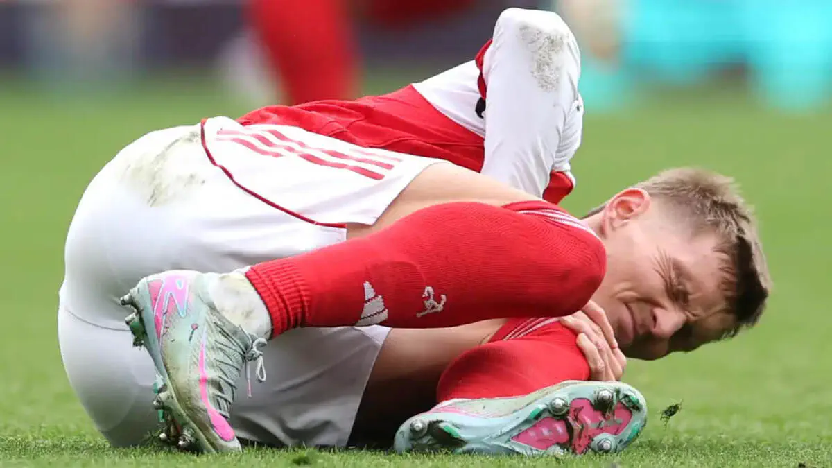 Odegaard jarohati sabab kamida bir oyga safdan chiqdi