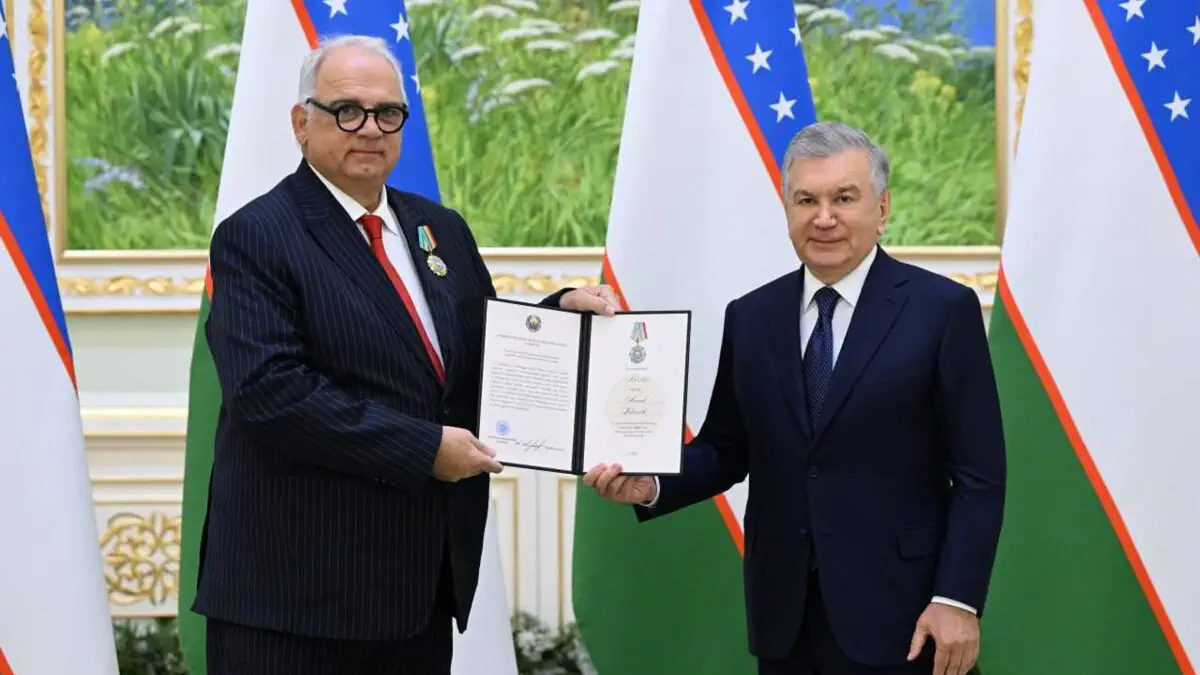 Prezident Nenad Lalovichni «Do‘stlik» ordeni bilan taqdirladi