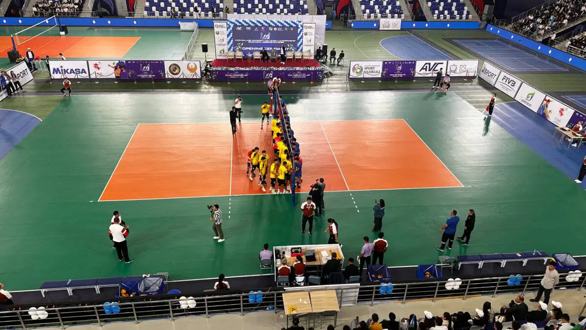 Buxoroda CAVA College University Volleyball Championship 2025 ochilish marosimi boshlandi