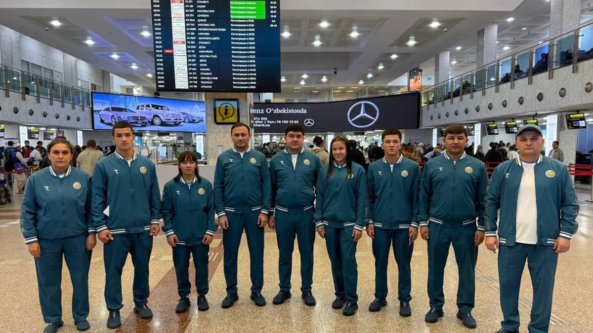 Kurash. Asian Youth Games 2025: Bugun delegatsiyamiz to'liq tarkibda 3-Osiyo Yoshlar O'yinlariga jo'nab ketdi