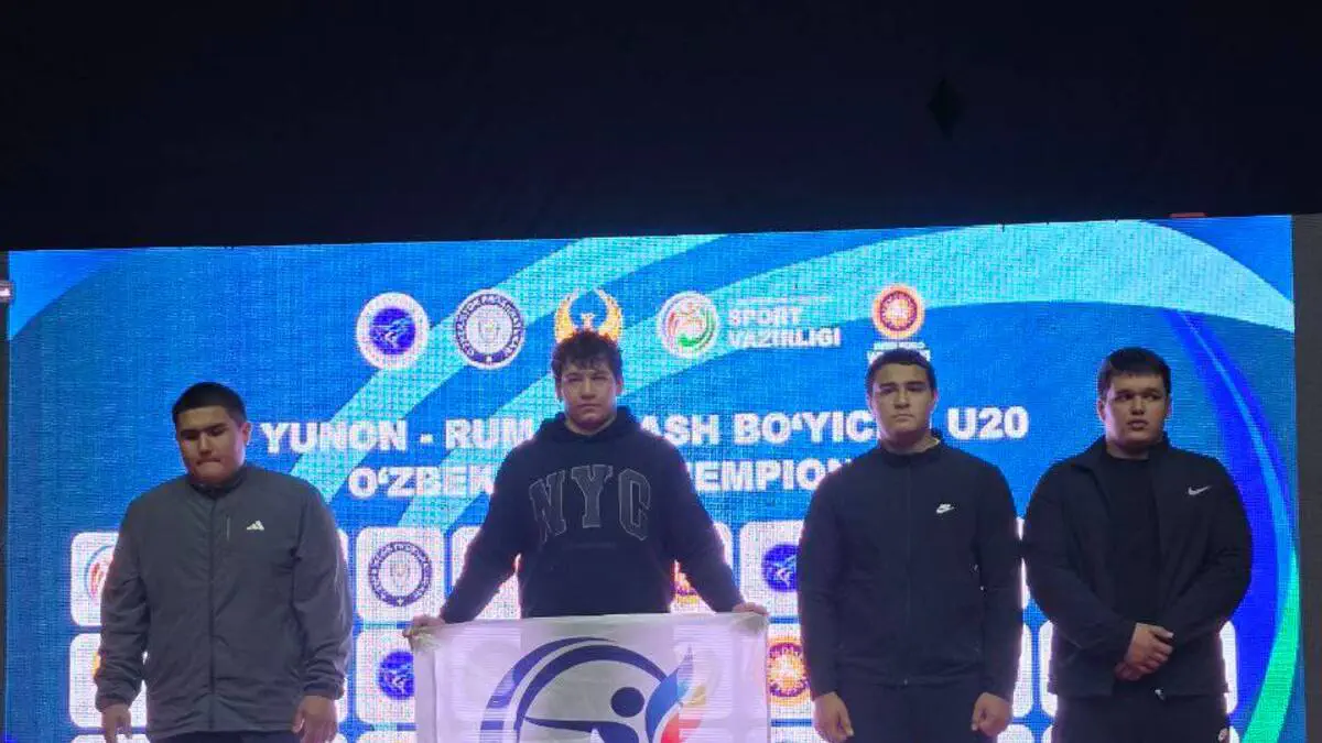 Yunon-Rum kurashi bo‘yicha U-20 O‘zbekiston chempionati bo'lib o'tdi