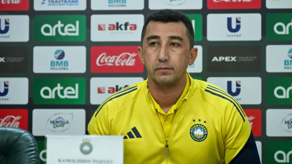 Kamoliddin Tojiyev: Bizda 11 nafar emas, 20 futbolchi bor