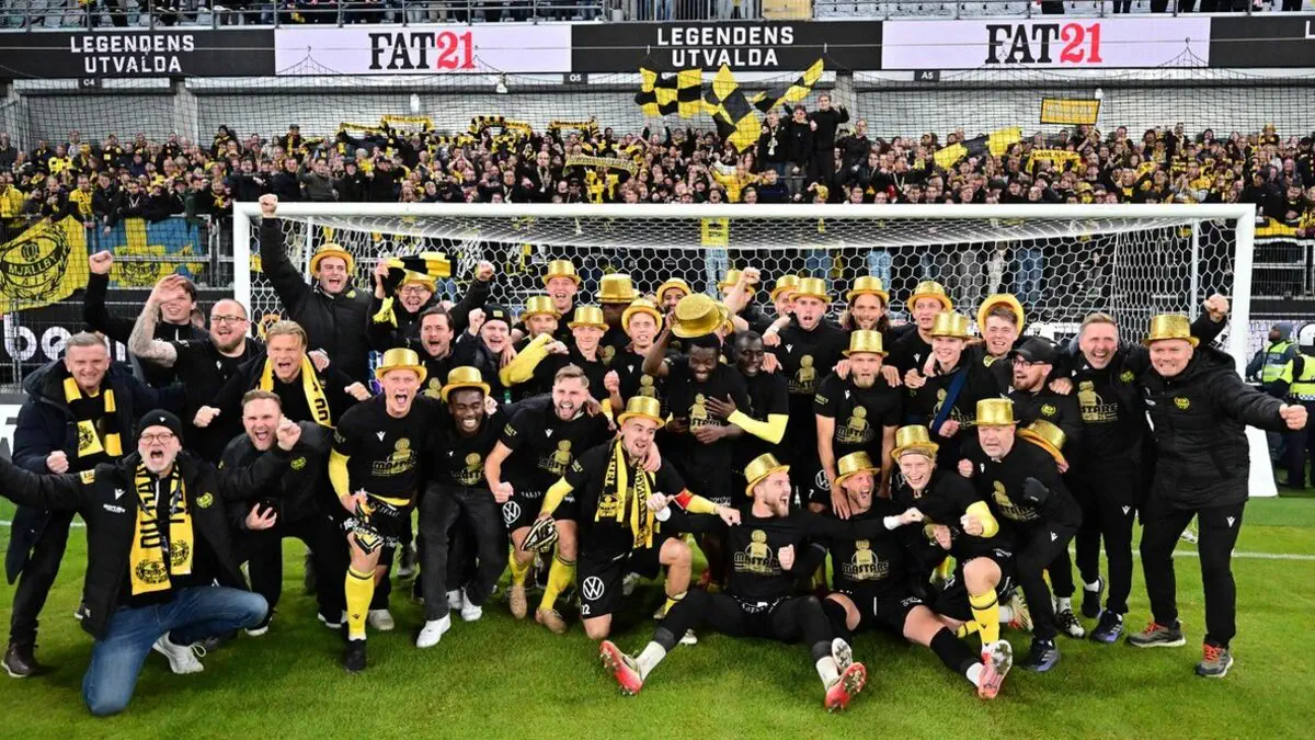 Mellby tarixda birinchi marta Shvetsiya chempioni bo‘ldi