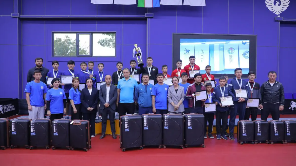 Stol tennisi bo‘yicha U-17 O‘zbekiston kubogi g‘oliblari aniqlandi