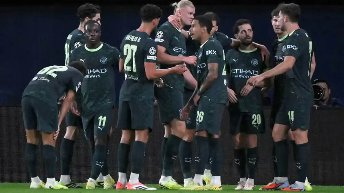 YeChL. «Vilyarreal» - «Manchester Siti» - 0:2 (videosharh)
